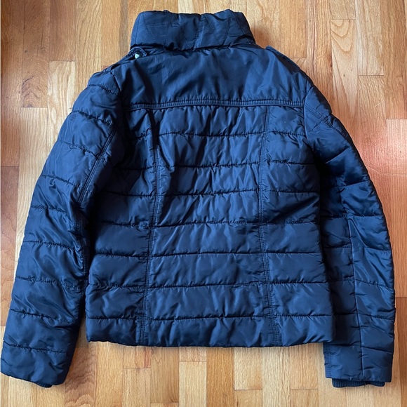 Vintage Esprit EDC Black Winter Coat Cozy Warm Puffer Jacket - Picture 10 of 11